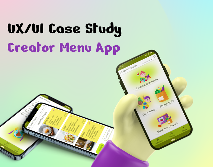 UI/UX | Creator Menu | Case Study