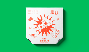 ORIGAMI: бренд та реклама доставки їжі у Львові