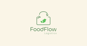 Logo for the logistics company FoodFlow Logistics