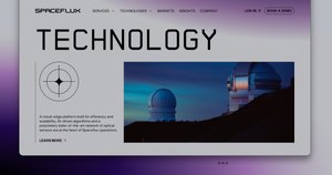 Spaceflux — вебсайт та веб-платформа для спеціалістів з космічних досліджень