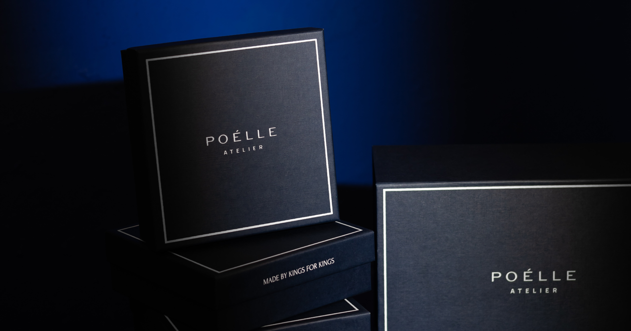 Poelle | Ребрединг та редизайн бренду преміальних чоловічих аксесуарів