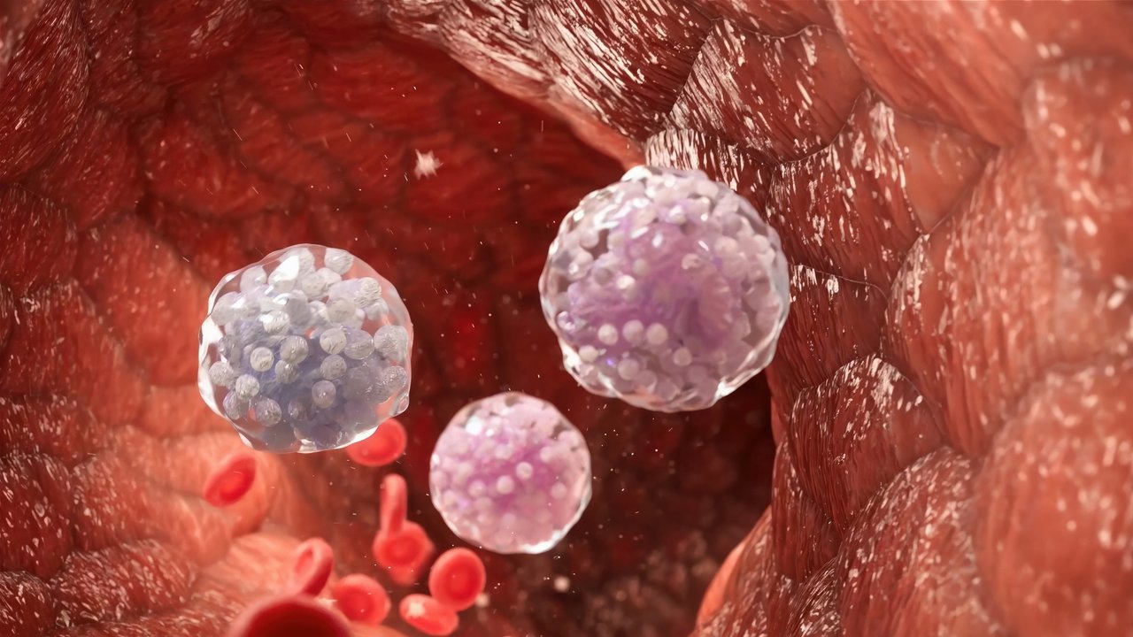 Microanatomy 3D Animation: The Process of Granulocytopoiesis
