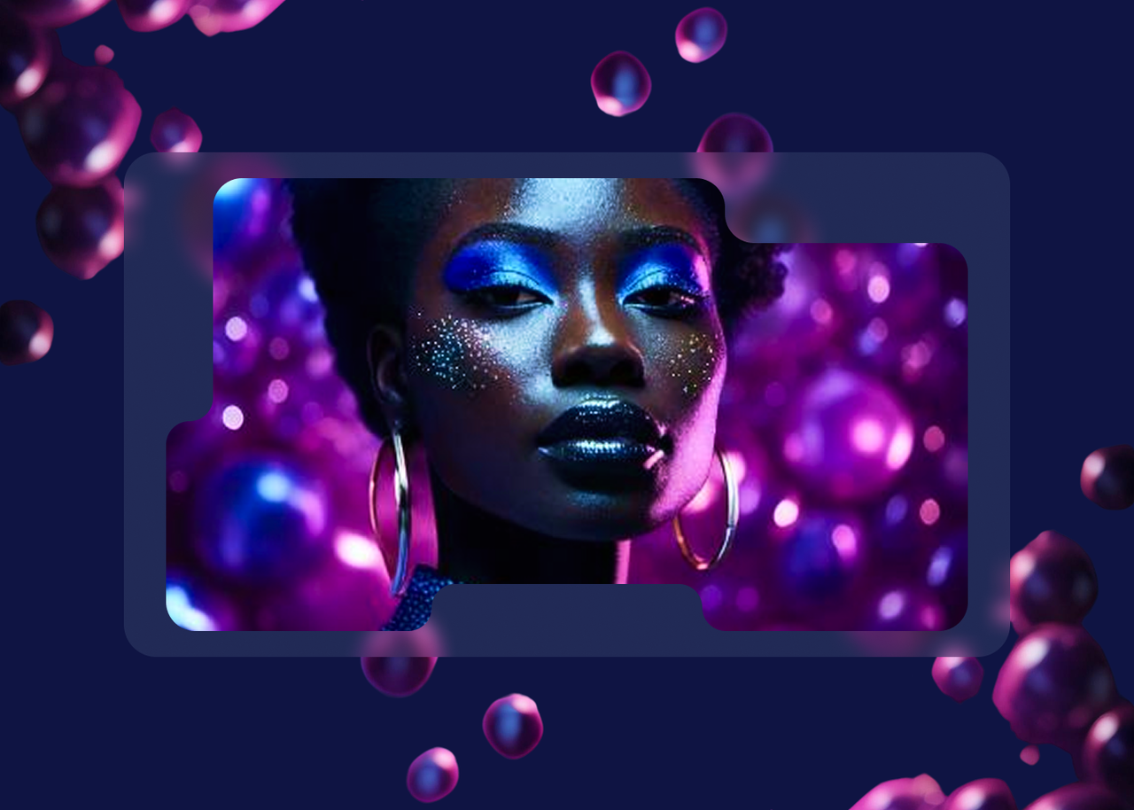 Neon Elegance – ZO Skin Promo Concept
