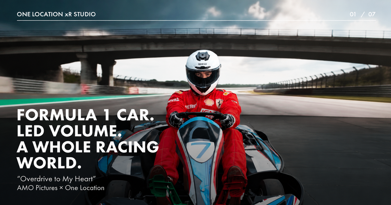 Formula 1 car. Multiple racing worlds. One studio.
