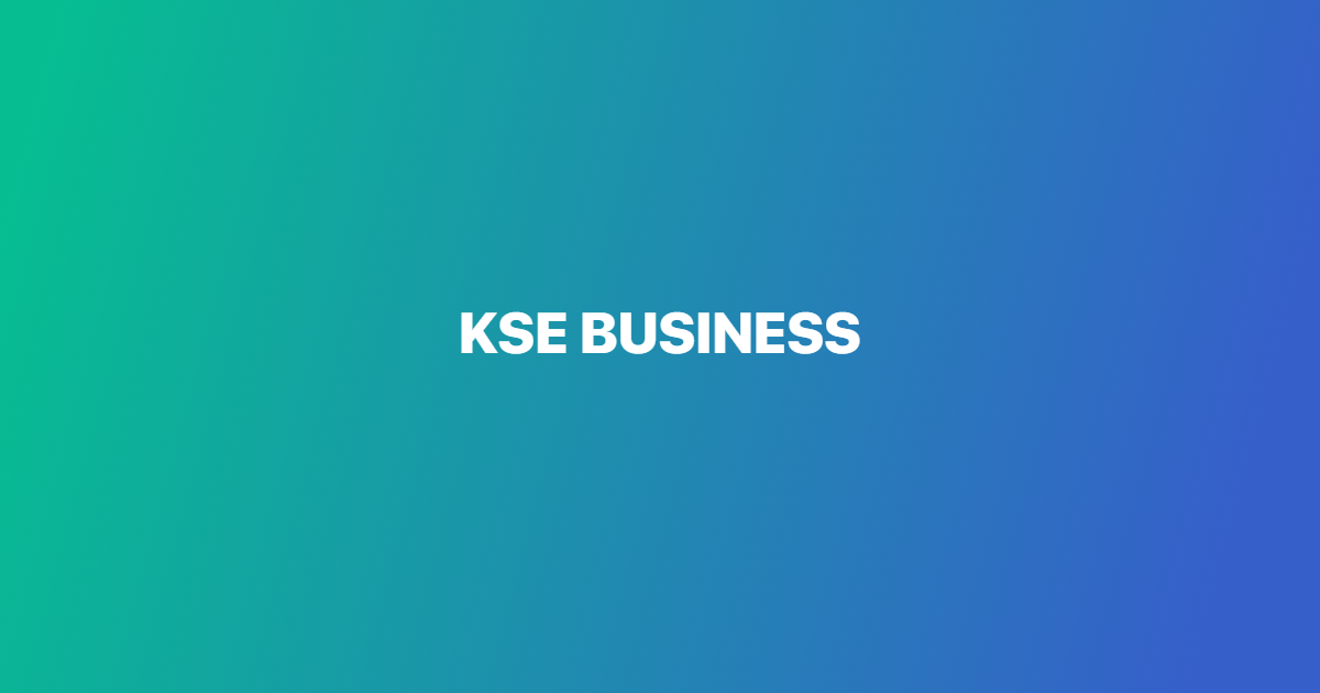 KSE BUSINESS