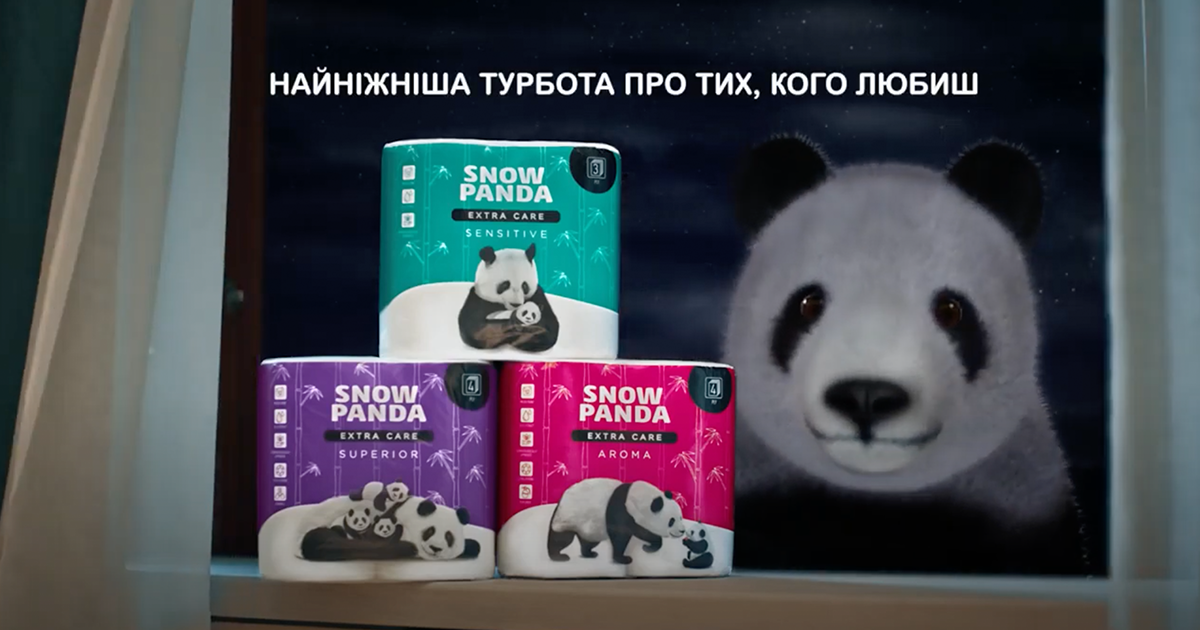 FCB KYIV разработали рекламу для «Снежной панды»