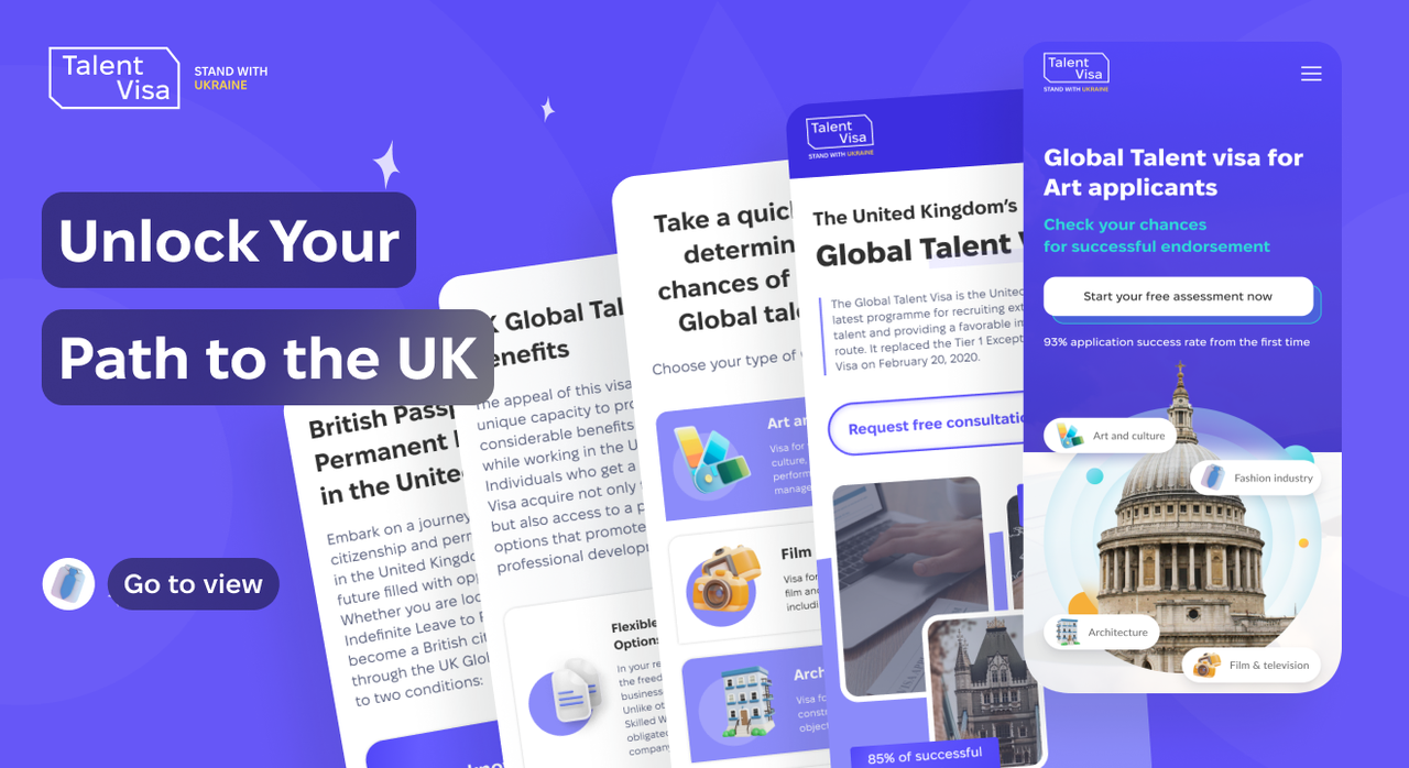 Talent Visa — Startup for Attracting Talented Specialists to the UK