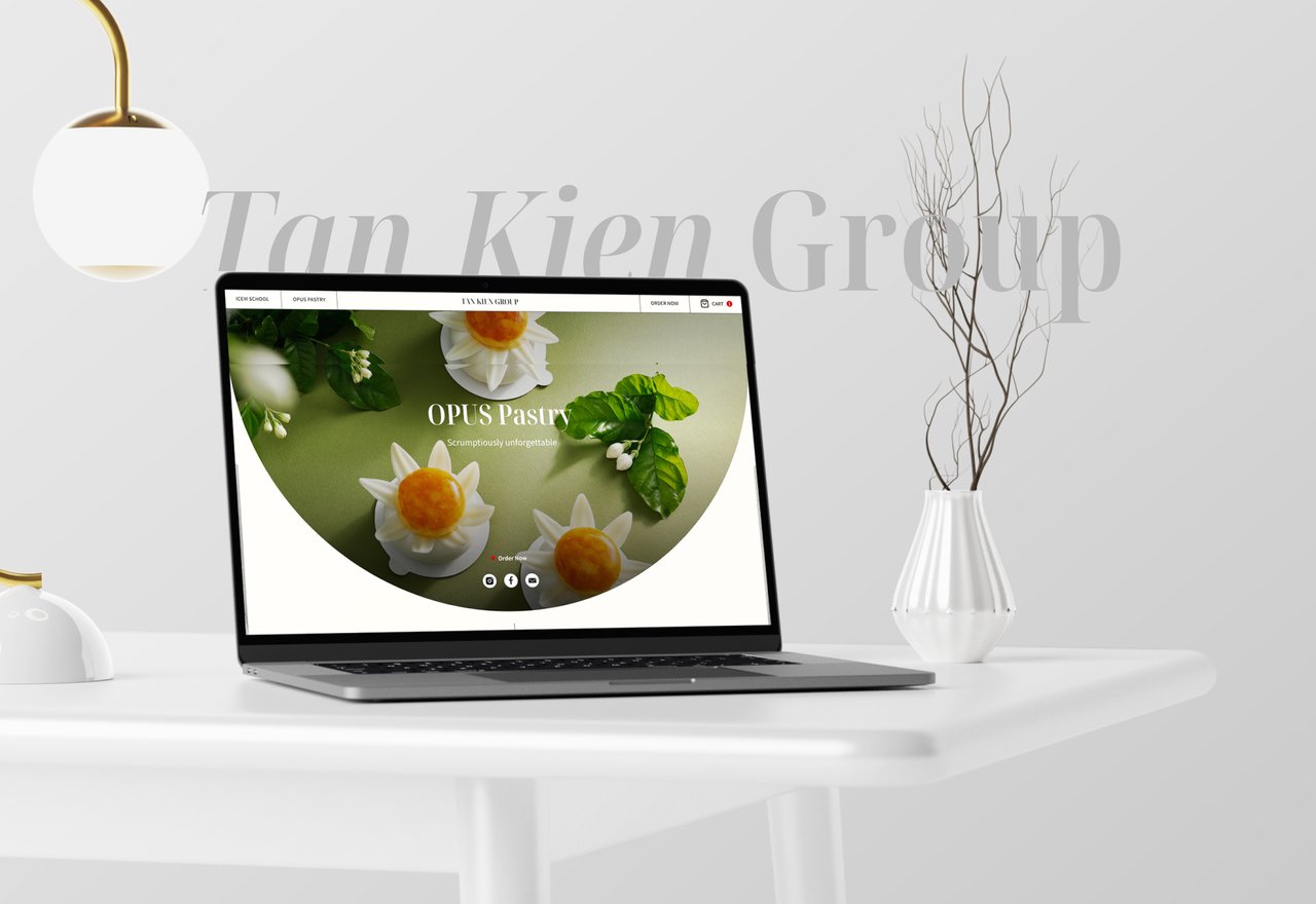 Tan Kien Group: Website, UX/UI Design
