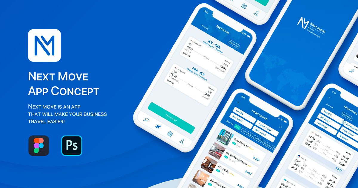 The business travel app concept