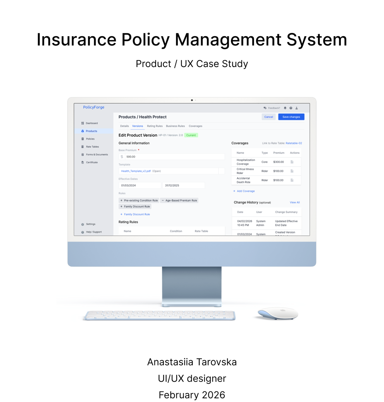 Insurance Policy Management System | B2B SaaS Platform