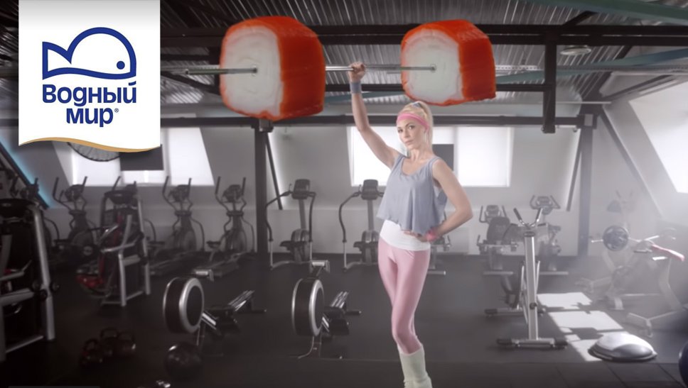 Рекламний ролик крабових паличок Fitness ТМ «Водный мир»