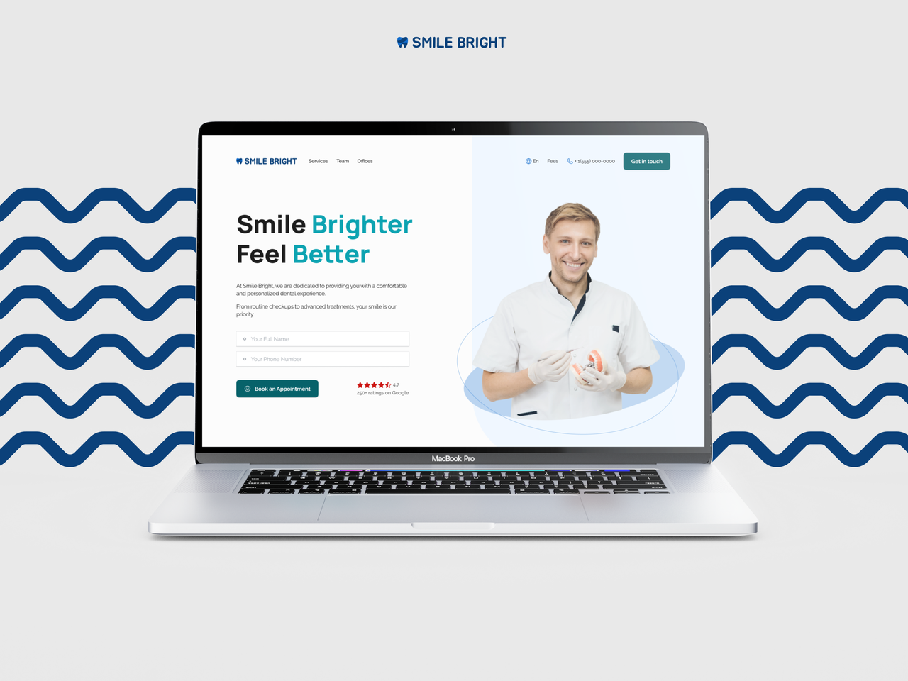 Smile Bright Dental Clinic | Landing page