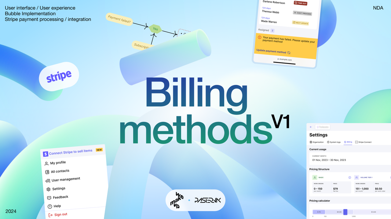 Billing methods / Stripe