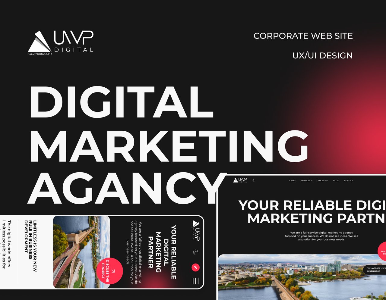 Web site for Digital Marketing Agency