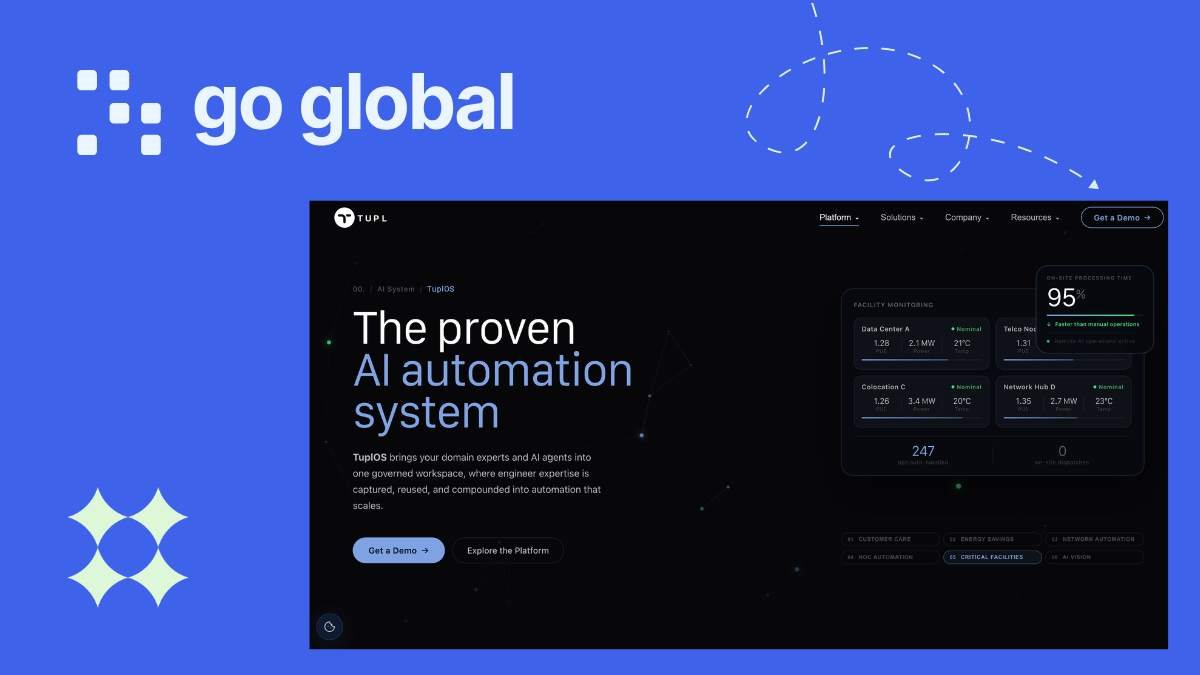 AI Hyperautomation Platform: TuplOS Launch, GTM Strategy and Multi-Vertical Expansion