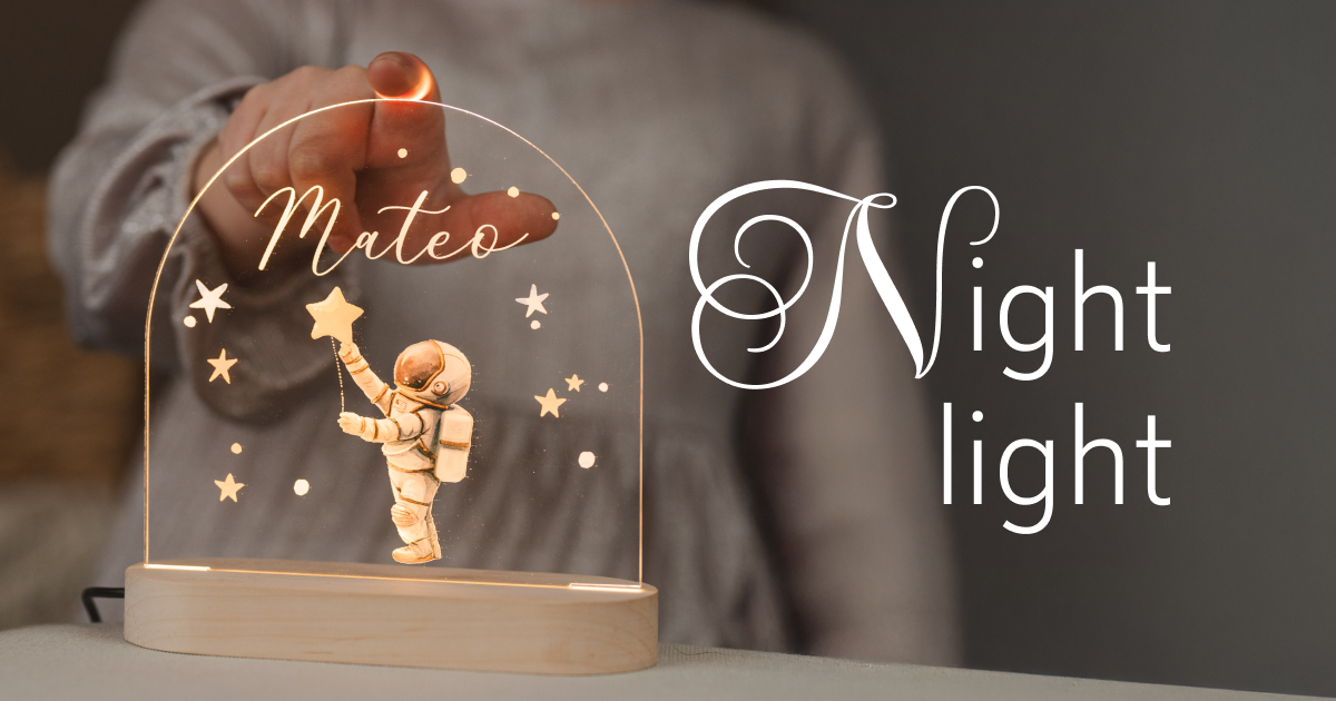 Acrylic Night Light Design | Арилові персоналізовані світильники