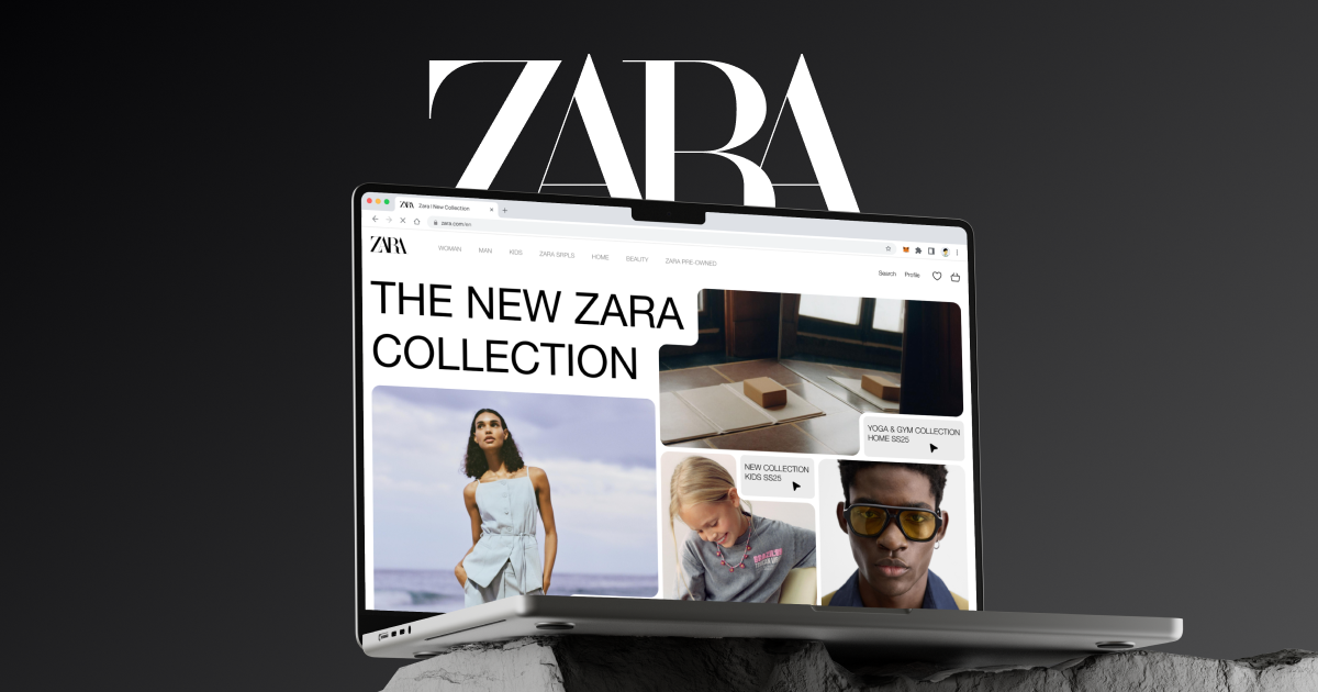 UX/UI Concept for ZARA Website — Case Study