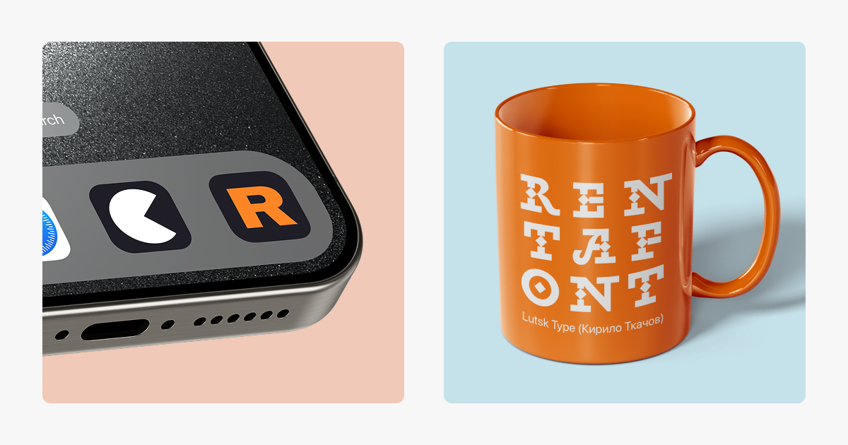 Редизайн логотипу Rentafont