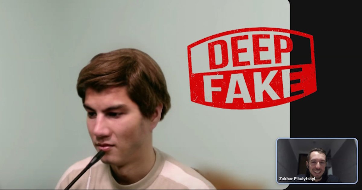 We caught a deepfake candidate during a live video interview