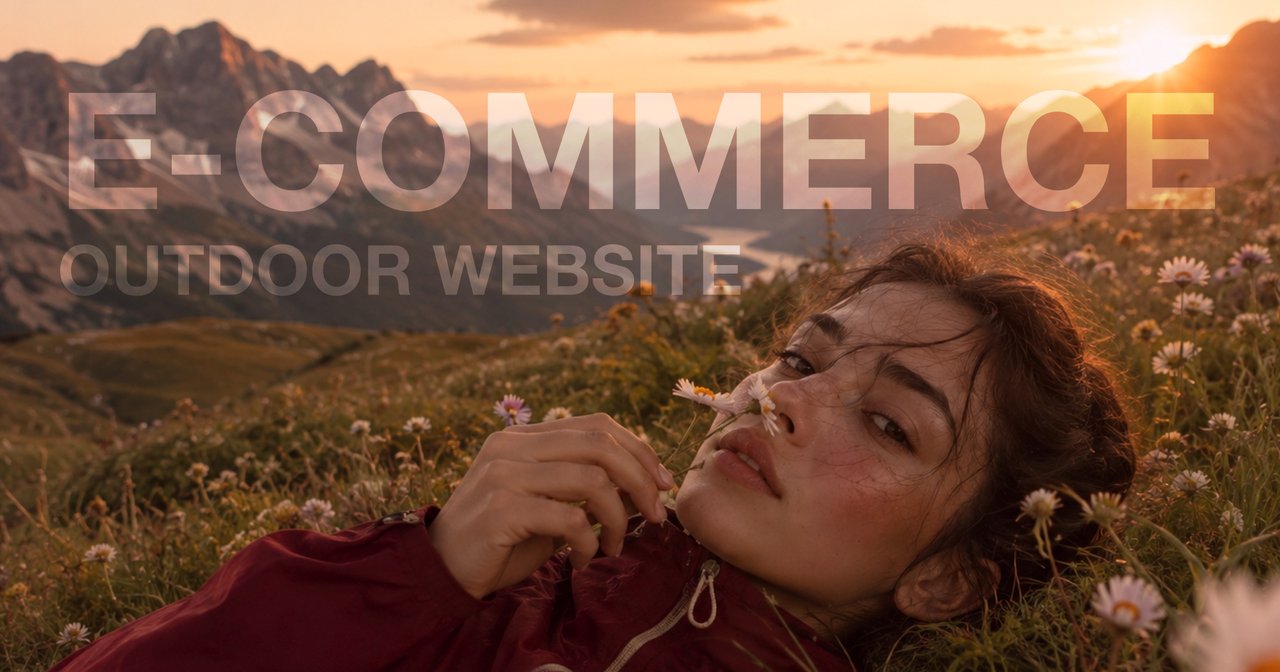 Outdoor Gear E-Commerce Website | UX/UI Web Design