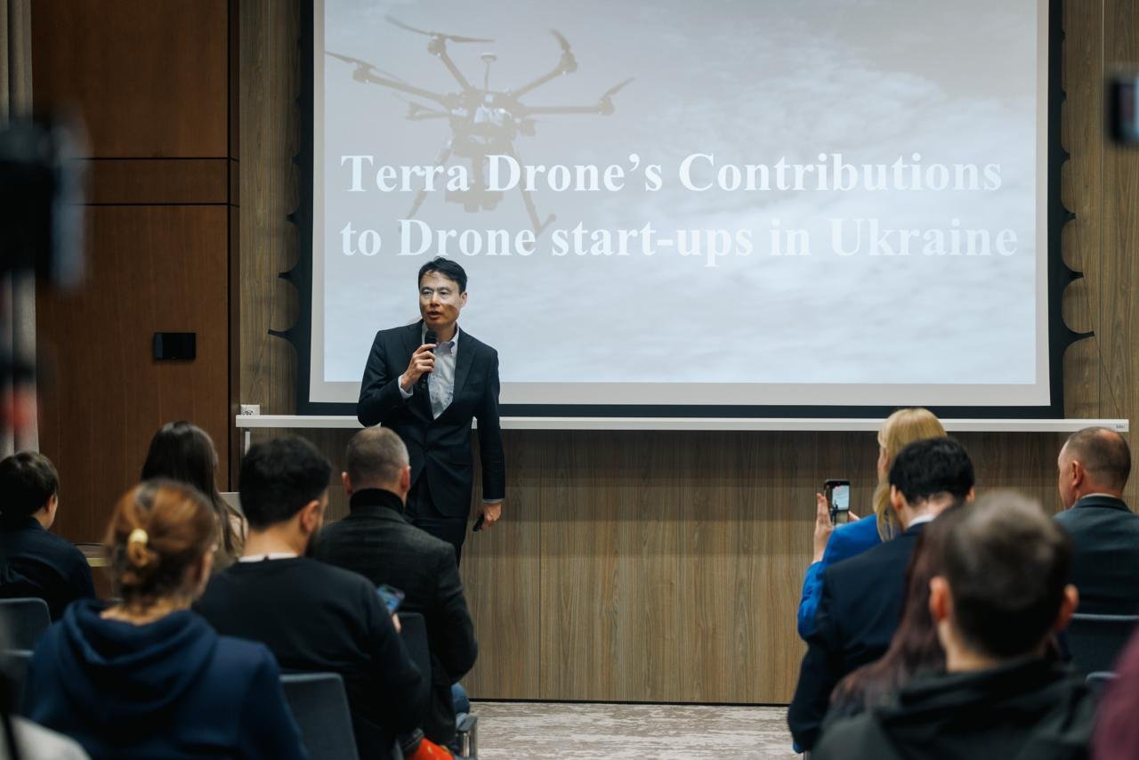 Press event for Terra Drone