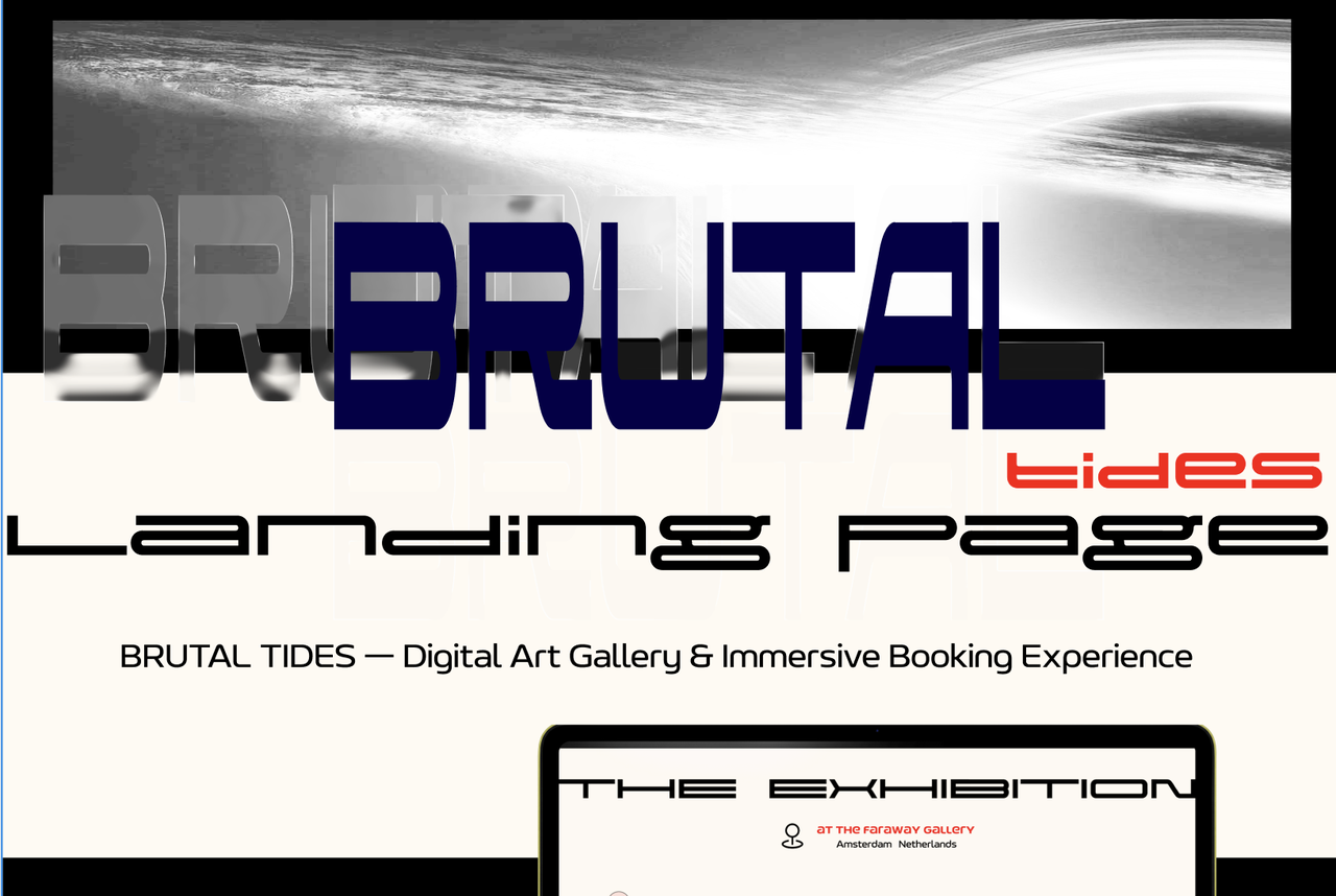 BRUTAL TIDES — Keris NiVilligen Exhibition Concept