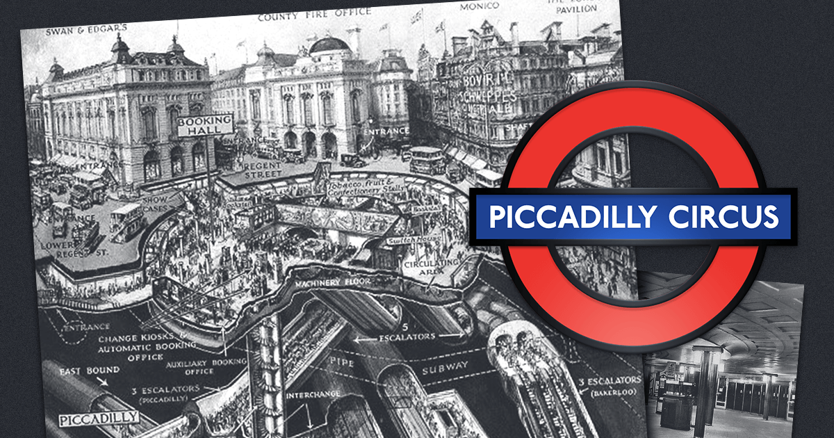 Історія станції Piccadilly Circus