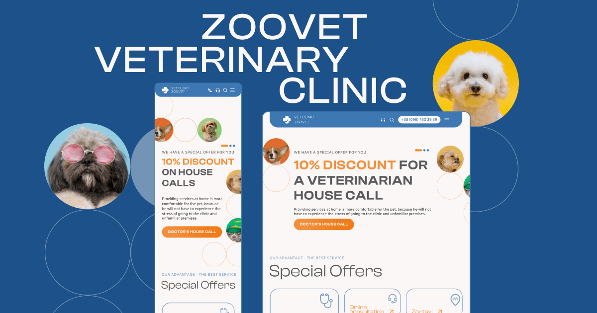 Redesign veterinary clinic Zoovet