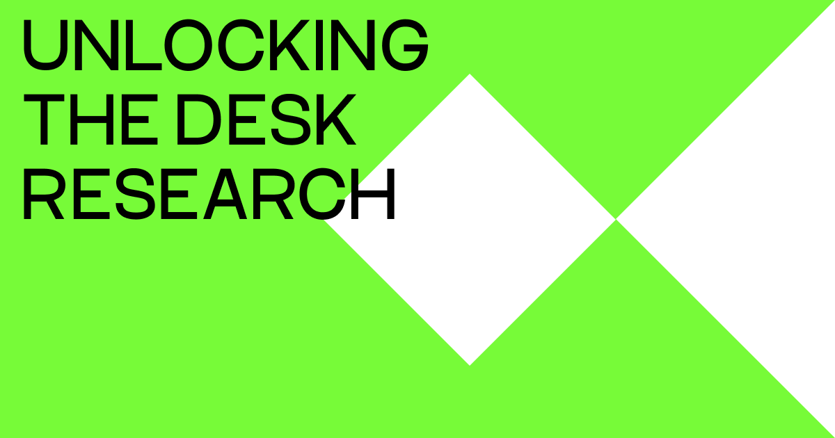 Desk research в роботі UX/UI дизайнера
