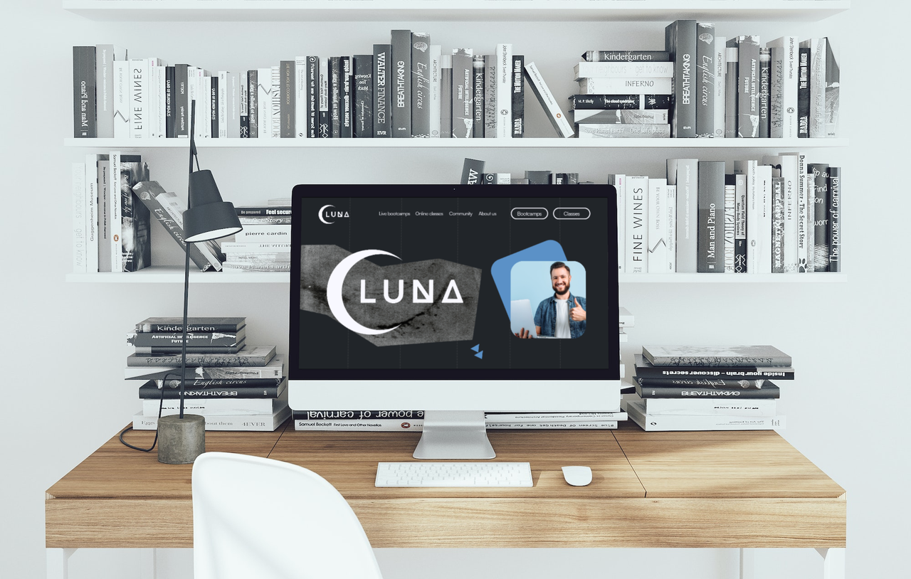 LUNA Logo Design and Brand Guideline