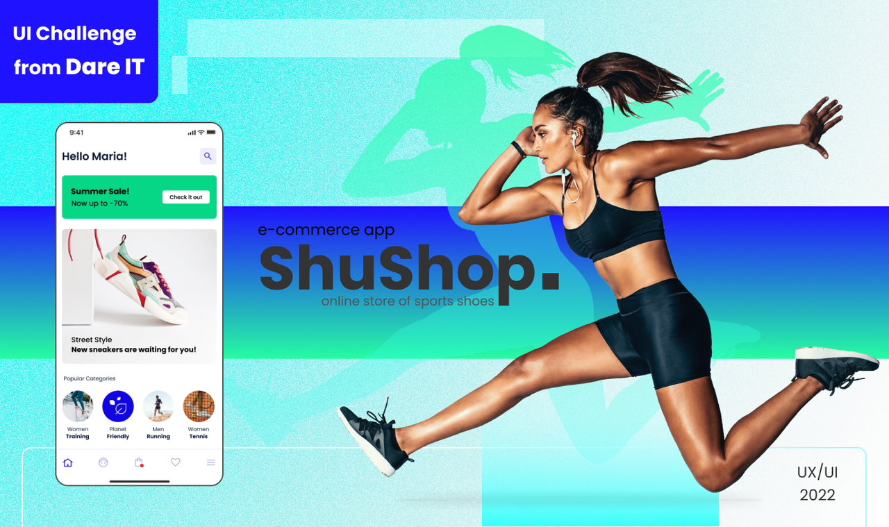 E-commerce app. Online store