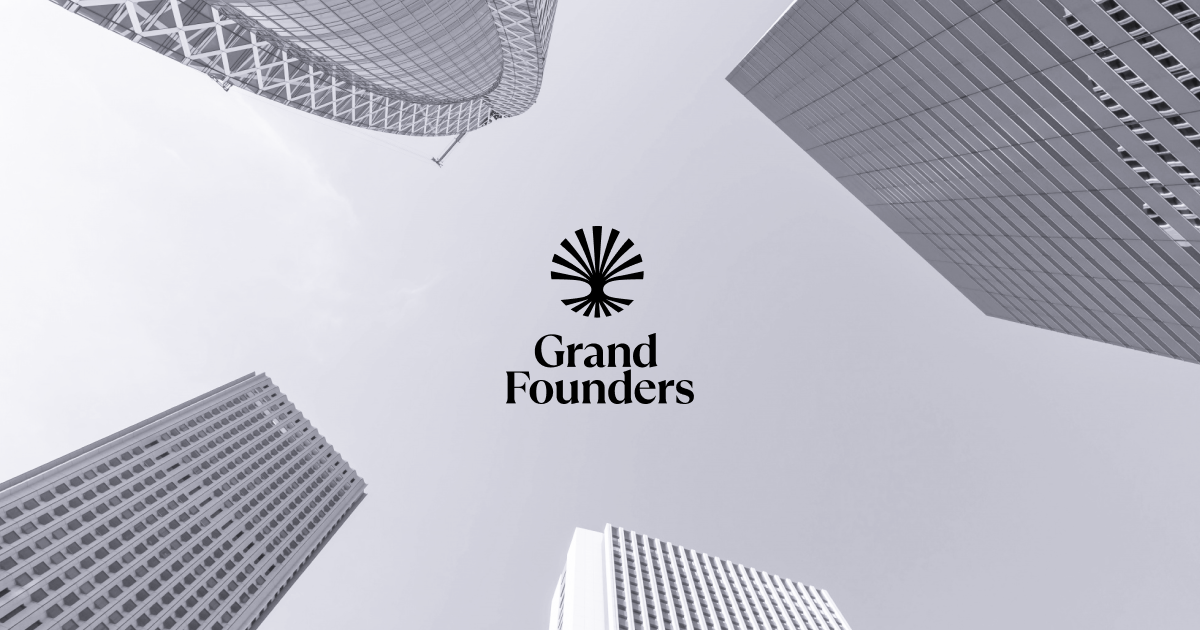 Посадкова сторінка Grand Founders