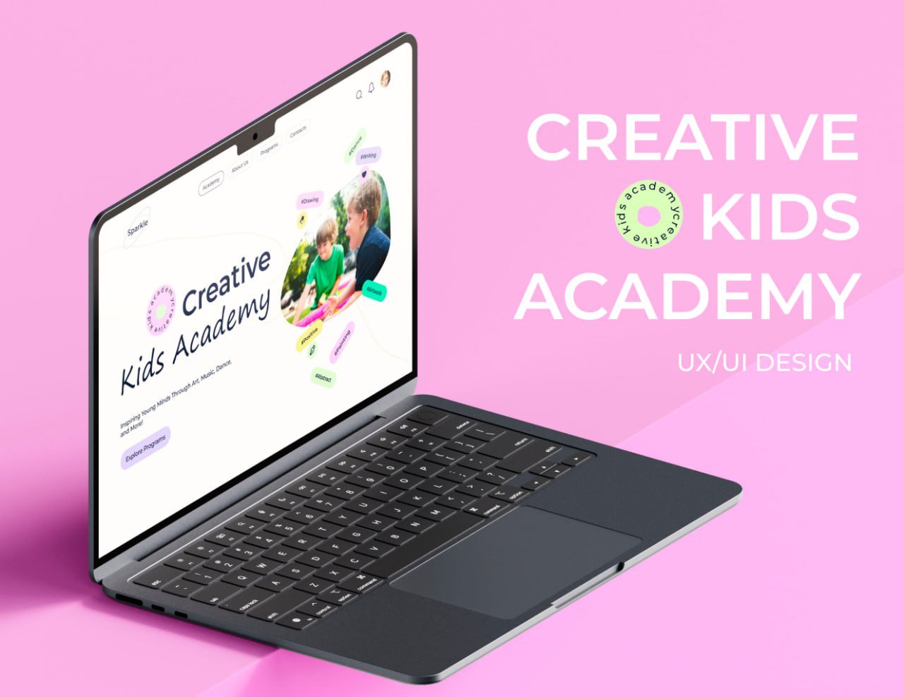 Website for Creative kids academy