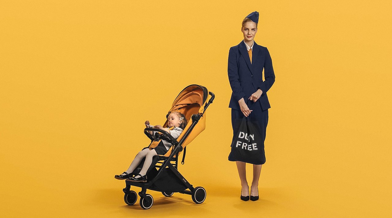 Welcome on board Air-X by Anex. Рекламний ролик функціоналу дитячої коляски.