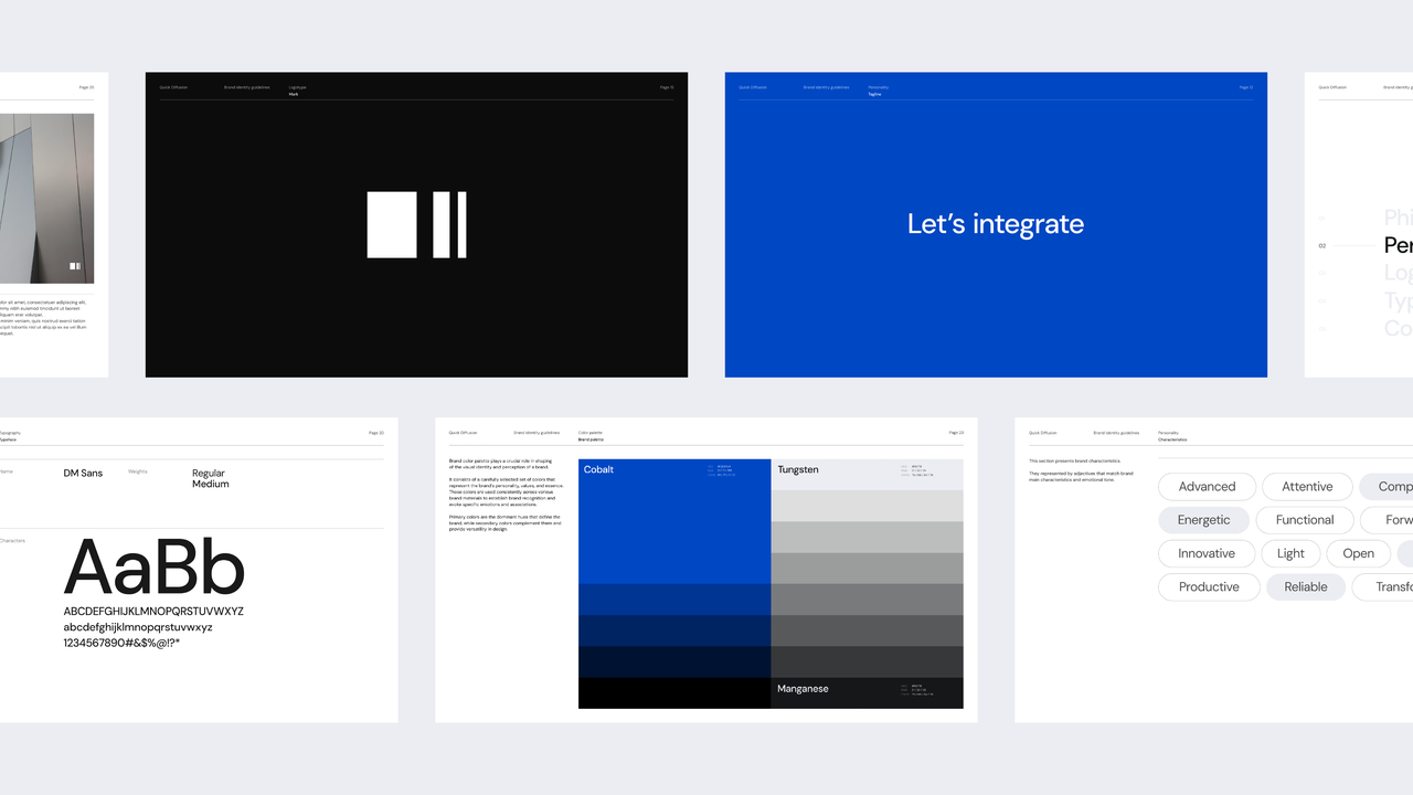 Brand Identity for metal production company