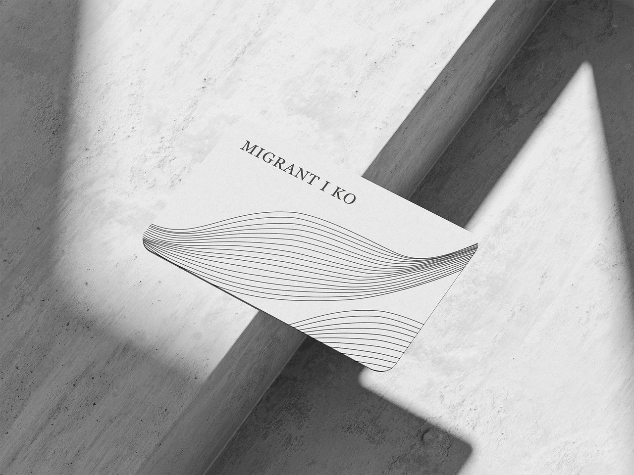 MIGRANT I KO | Law firm | Business card design