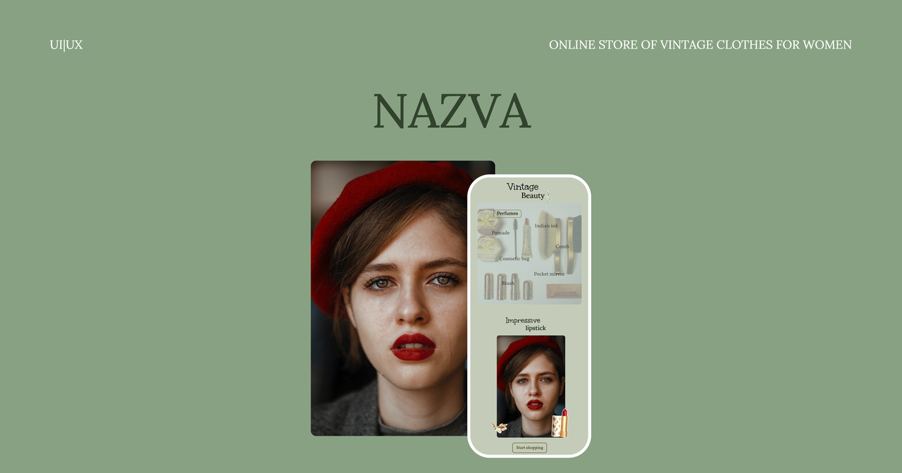 NAZVA - online store of vintage clothes for women