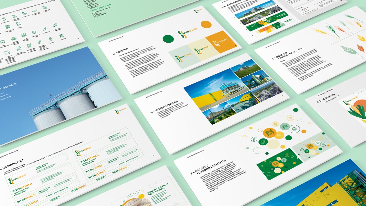 Development and Implementation of Visual Communication for Interstarch’s Brand Book
