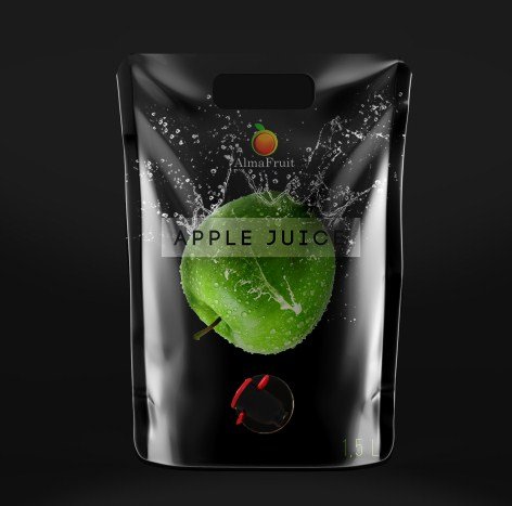 Gagarin Studio создали упаковку сока для тех, кто хочет яблоко